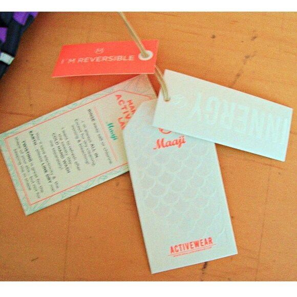 Maaji Twist Back Stripe Pacific Wear 4-Ways Bra - Picture 6 of 12